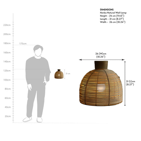 Henka Natural Wall Lamp