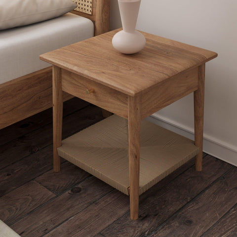 Meadow Wooden Bedside Table
