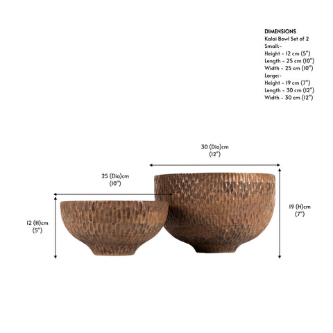 Kalai Bowl Set of 2
