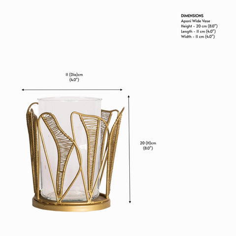 Aponi Wide Vase