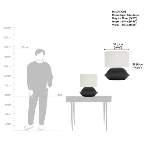 Umbra Squat Table Lamp