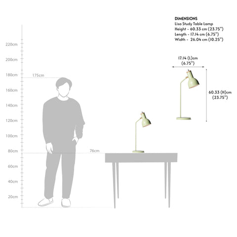 Lisa Study Table Lamp