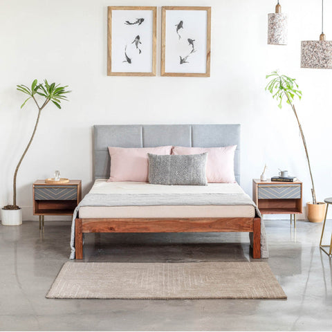 Toshi Wooden Bedside Table