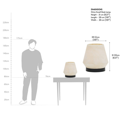 Orira Small Desk Table Lamp