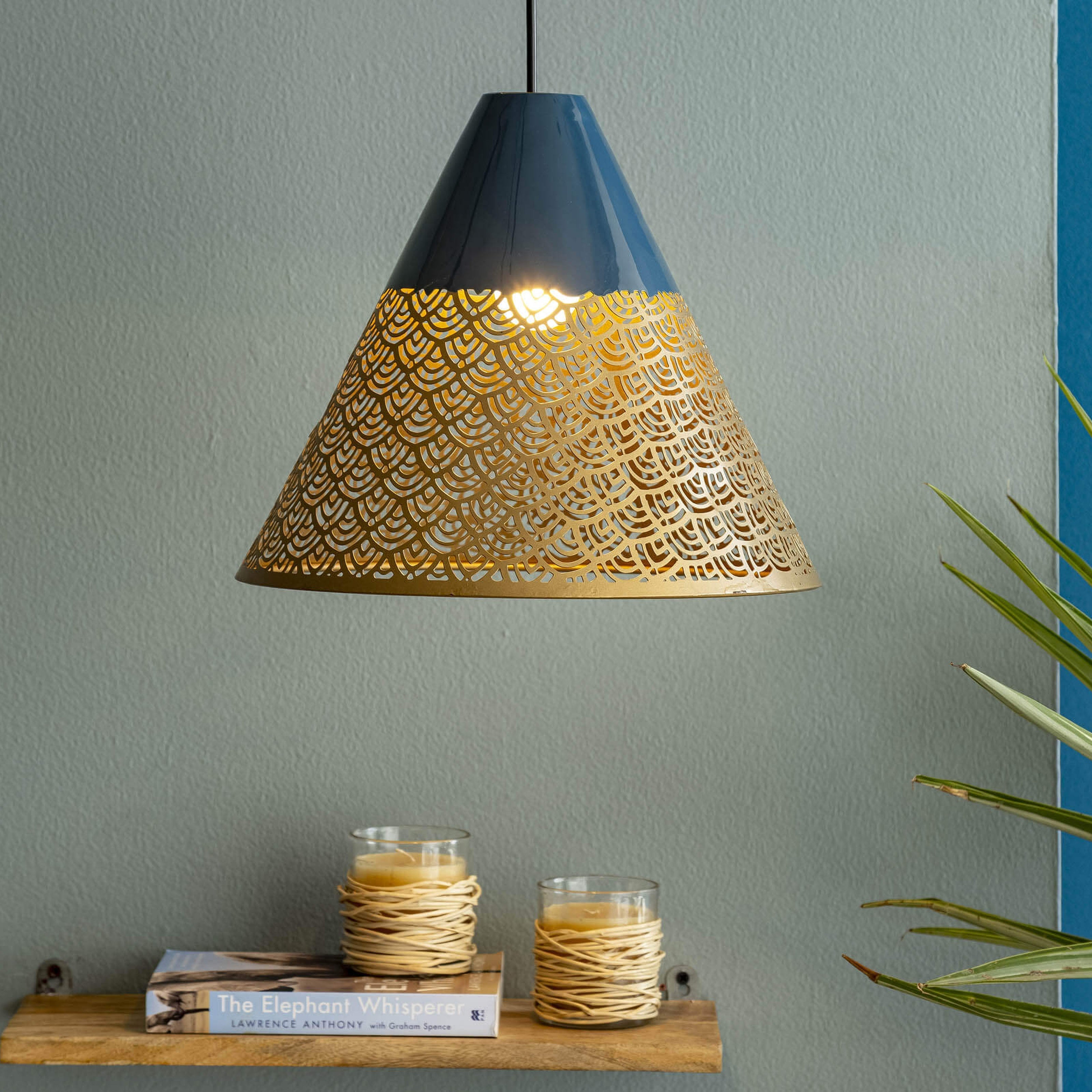 Ralph Conical Hanging Lamp - Orange Tree Home Pvt. Ltd.