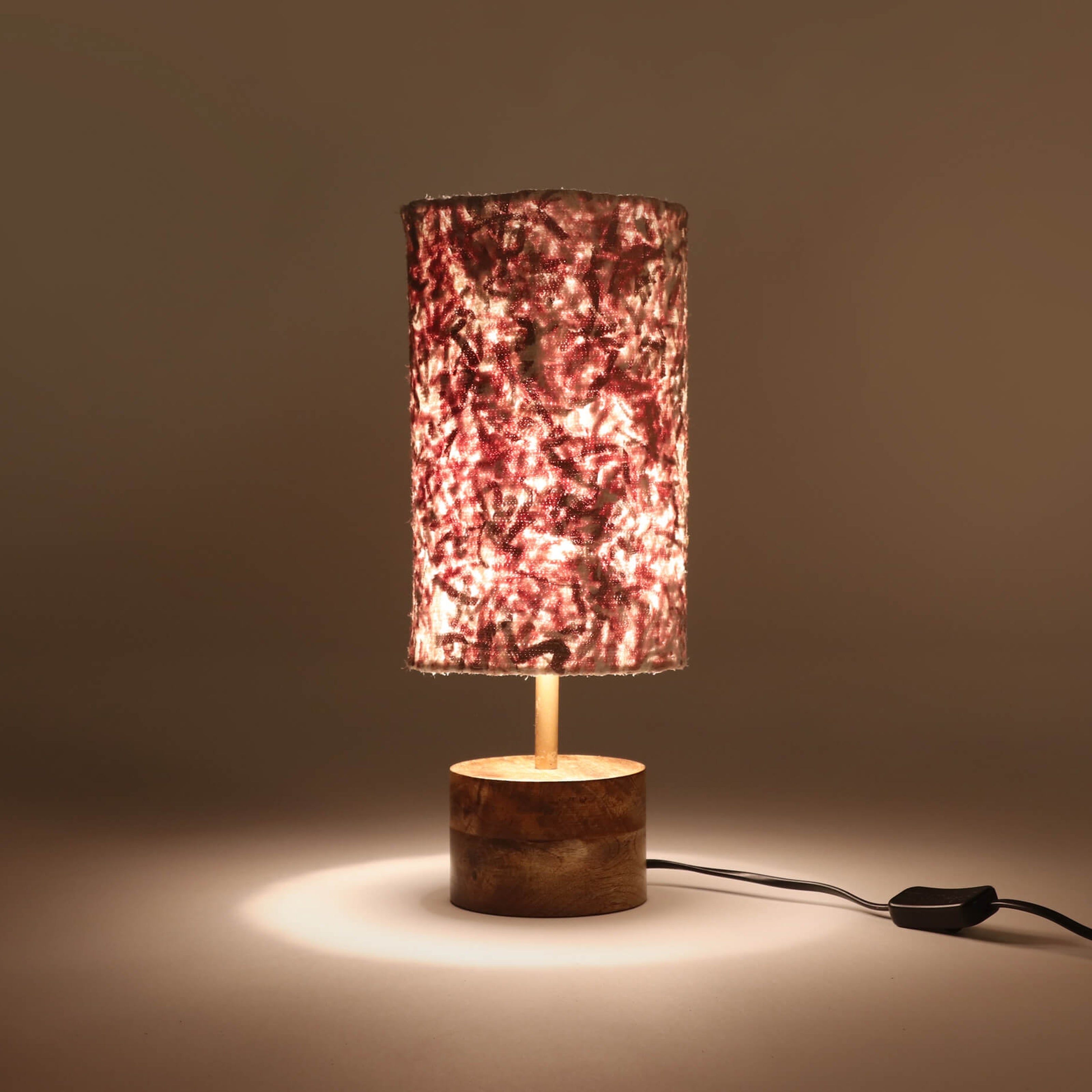 Flake Table Lamp Beige - Orange Tree Home Pvt. Ltd.