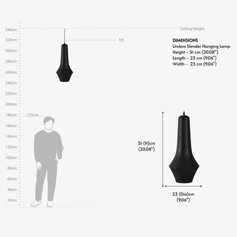 Umbra Slender Hanging Lamp