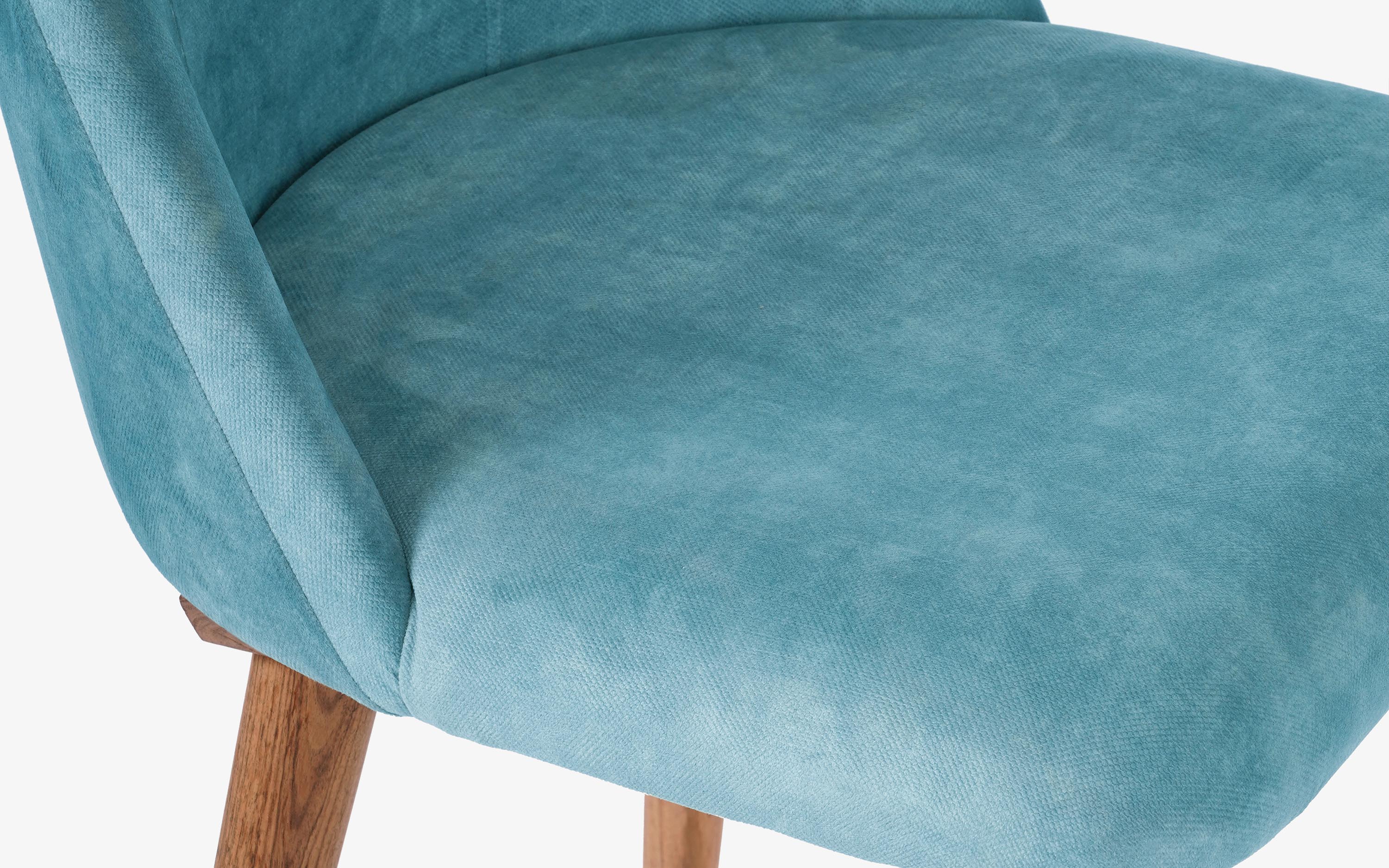 Mazi Sea Green Upholstered Dining Chairs - Set of 2 - with white background - Orange Tree