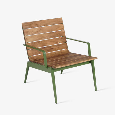 outdoor lounge chair with white background