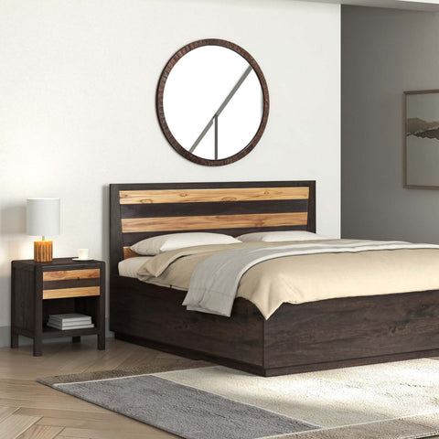 Raas Wooden Bedside Table