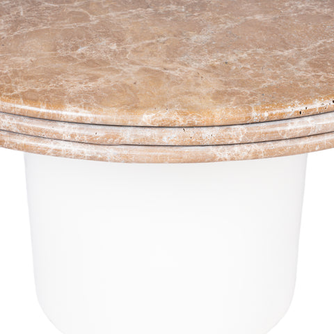Suki Pedestal Coffee Table Set of 2
