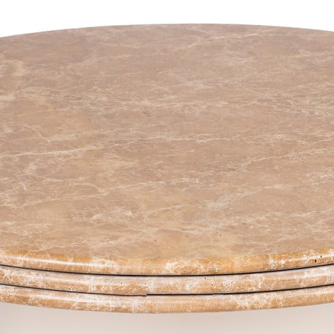 Suki Pedestal Coffee Table Set of 2