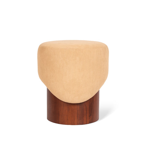 Cora Ribbed Pouf