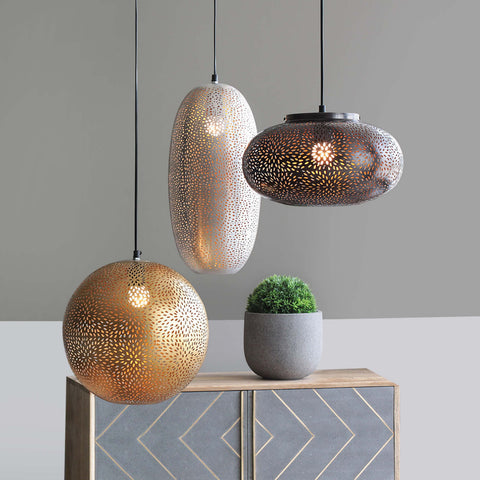 Cupula Hanging Lamp - Orange Tree Home Pvt. Ltd.