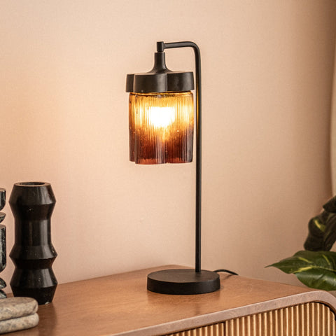 Furrow Study Table Lamp