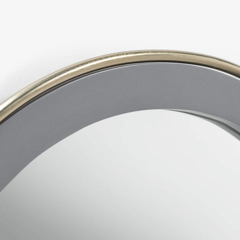 Toshi Round Mirror Cement
