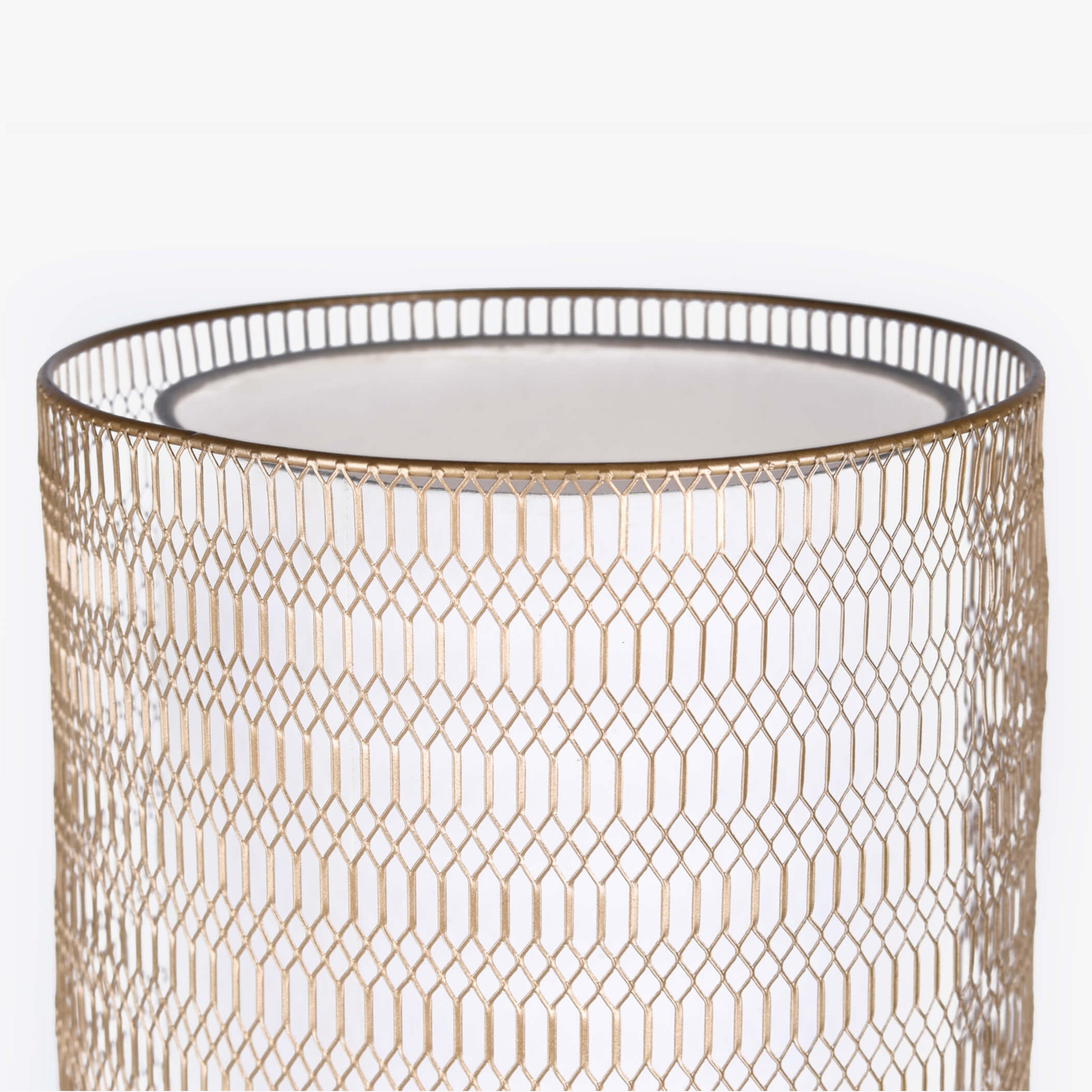 Rhombus Floor Lamp Gold - Orange Tree Home Pvt. Ltd.