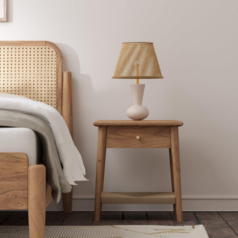 Meadow Wooden Bedside Table