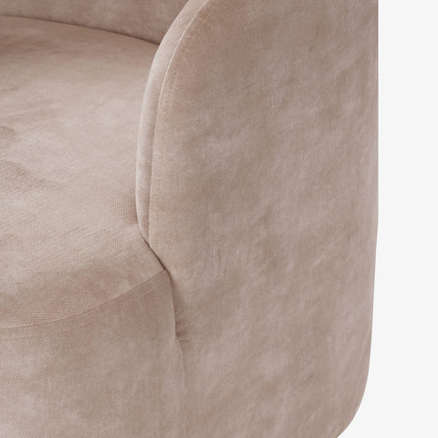 Katashi Beige Lounge Sofa Chair