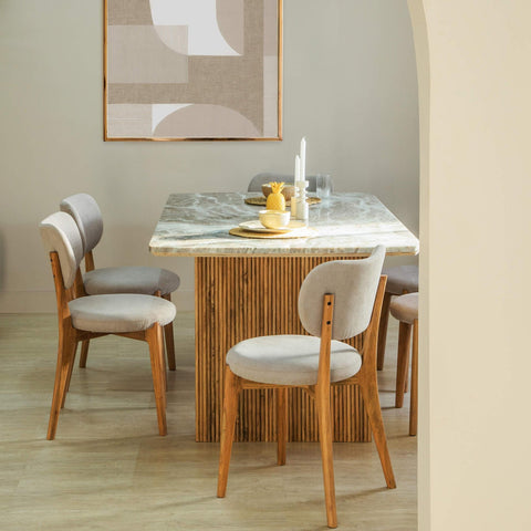 Acme Curve Dining Chair Set Of 2