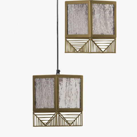 Sheesh Hanging Lamp Cluster of 3 - Orange Tree Home Pvt. Ltd.