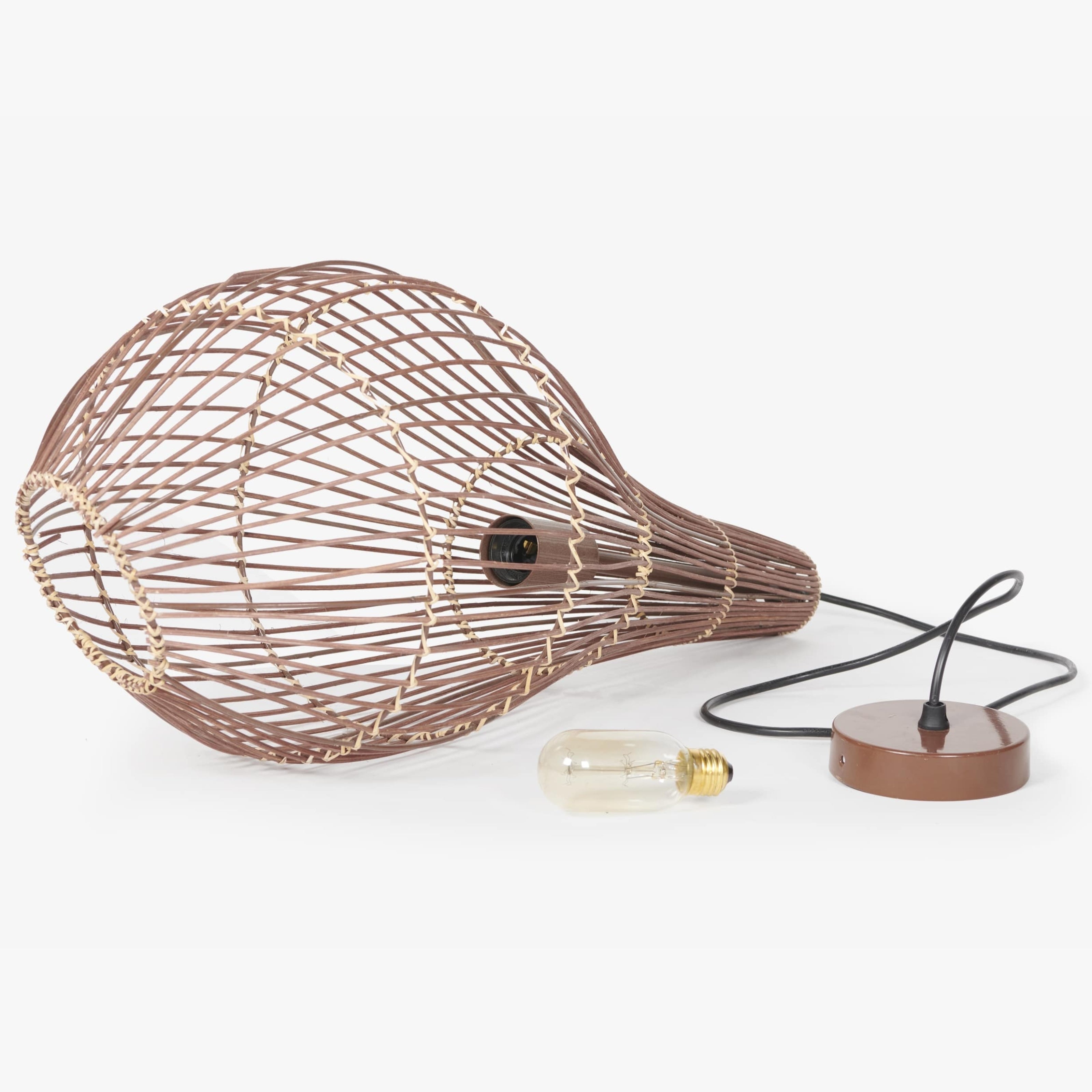 Floo Tall Hanging Lamp - Orange Tree Home Pvt. Ltd.