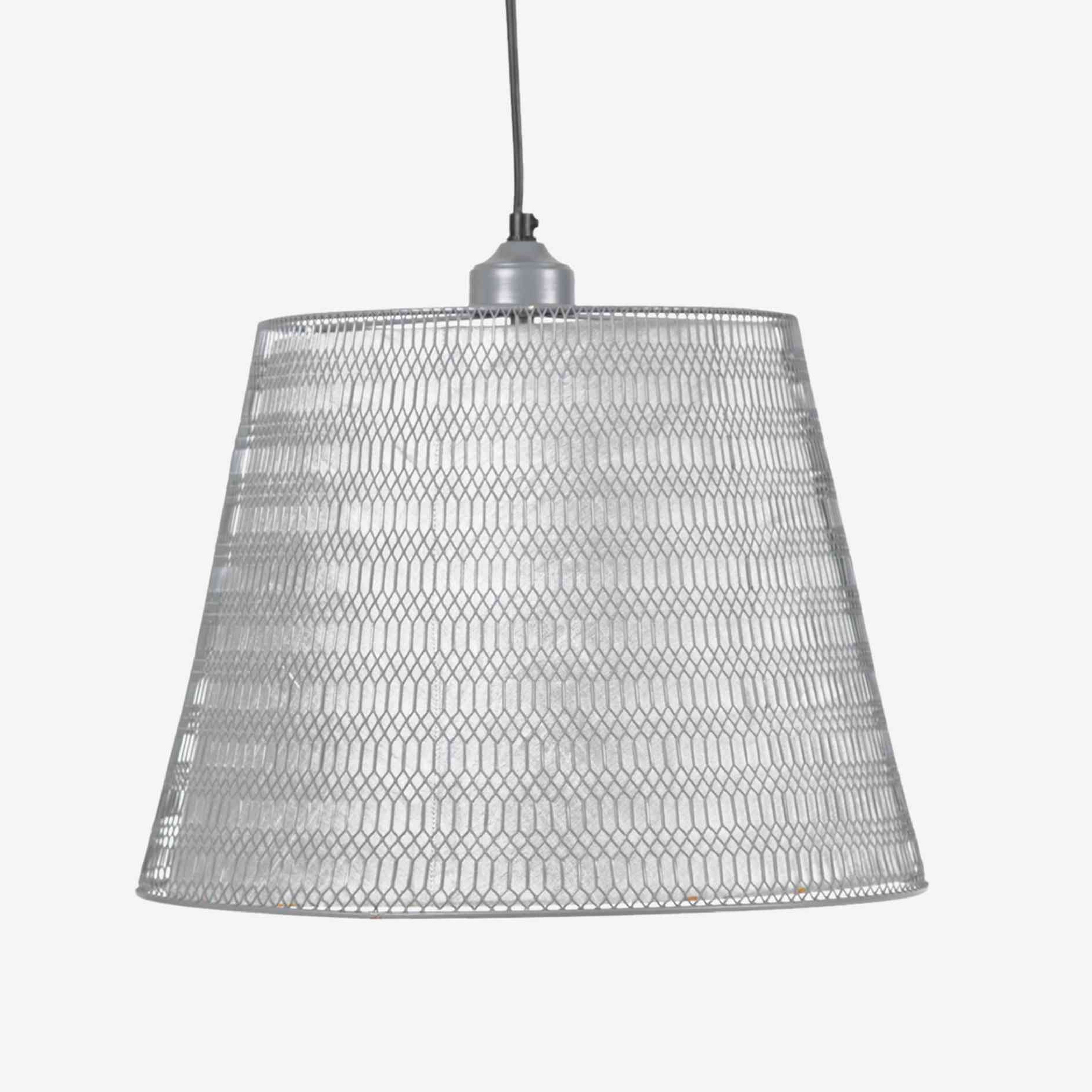 Rhombus Hanging Lamp Grey - Orange Tree Home Pvt. Ltd.