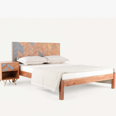 Mazi Queen Non Storage Bed