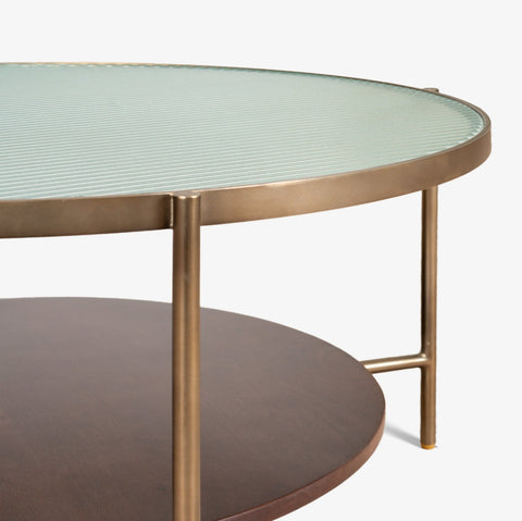 Mira Gold Coffee Table