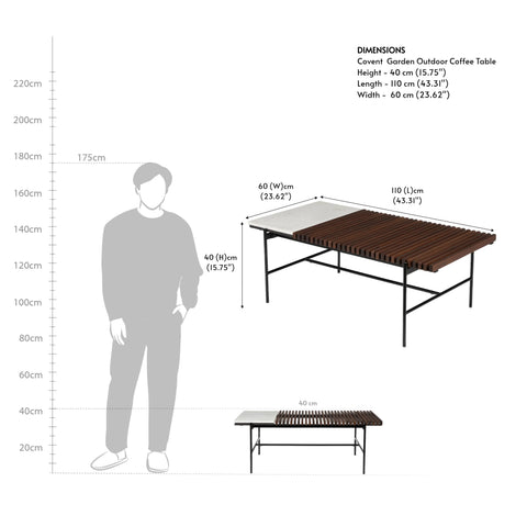 Covent Garden Outdoor Coffee Table