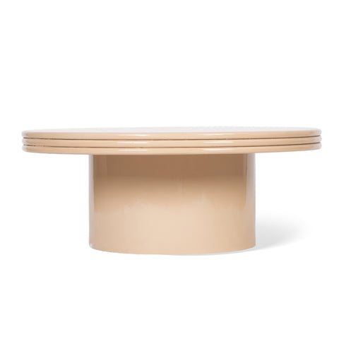 Suki Pedestal Coffee Table Set of 2