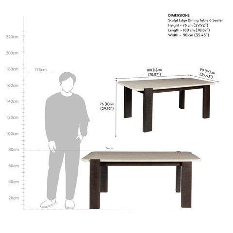 Sculpt Edge Dining Table