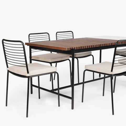 Covent Garden Outdoor Dining Table With 6 Chairs