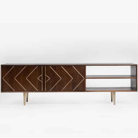 Toshi Gold TV Unit