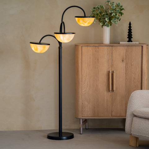 Crater Arc Floor Lamp