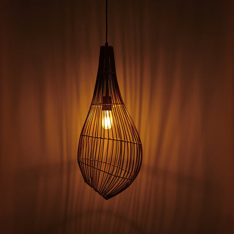Floo Tall Hanging Lamp - Orange Tree Home Pvt. Ltd.