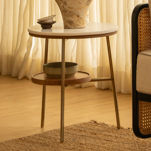 Marble Side Table