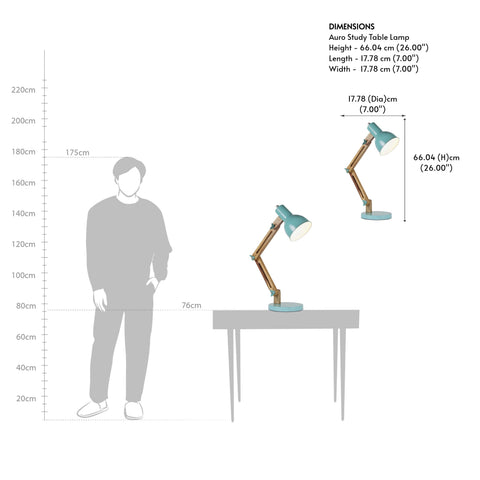 Auro Study Table Lamp