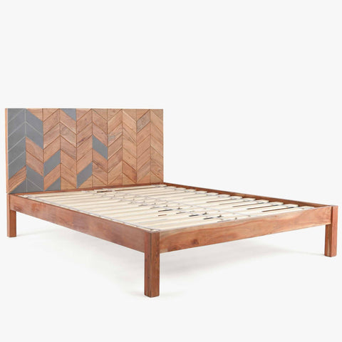 Mazi Queen Non Storage Bed