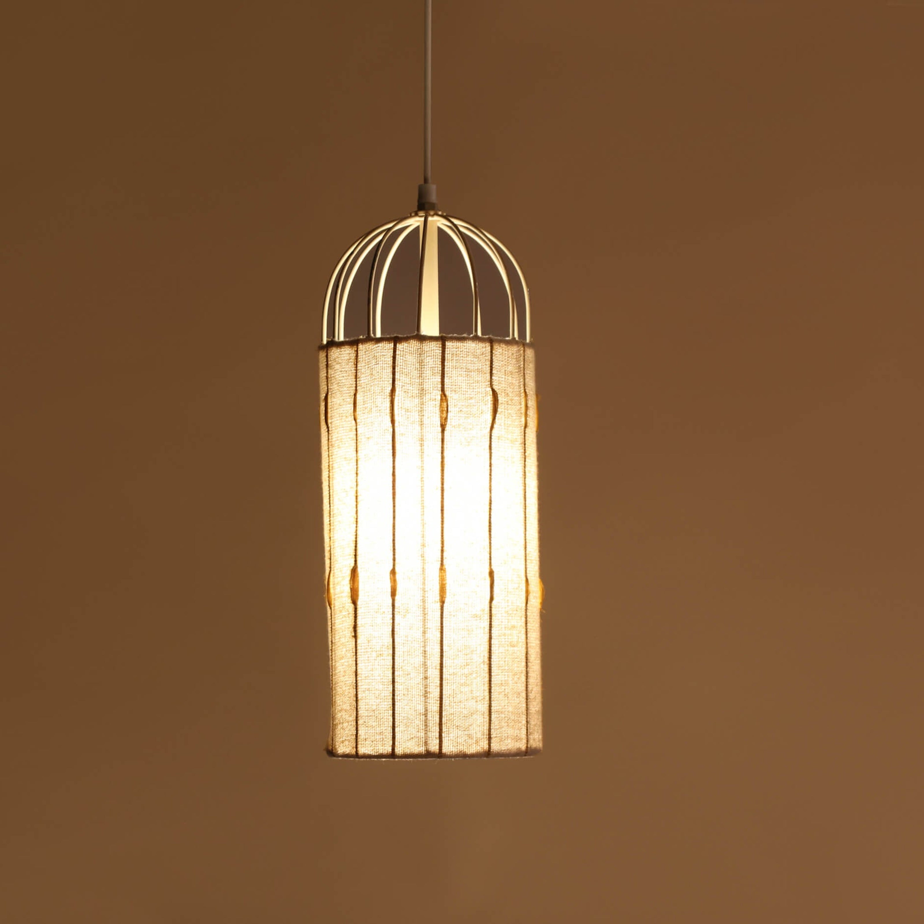 Antz Hanging Lamp Tall Mustard - Orange Tree Home Pvt. Ltd.