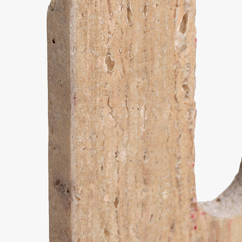Doric Table Decor Travertine