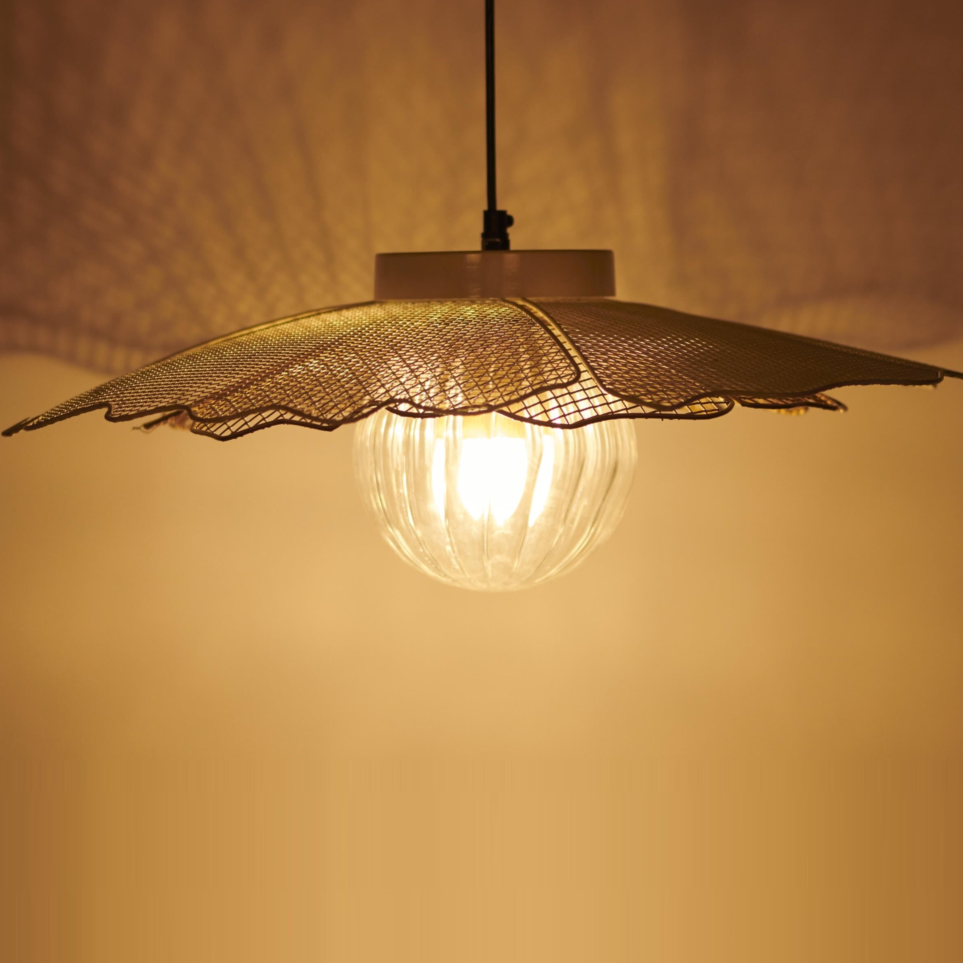 Keshi Hanging Lamp Big - Orange Tree Home Pvt. Ltd.