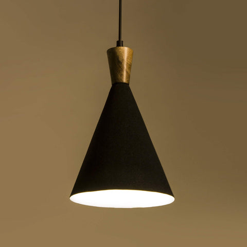 Noir Hanging Lamp - Orange Tree Home Pvt. Ltd.