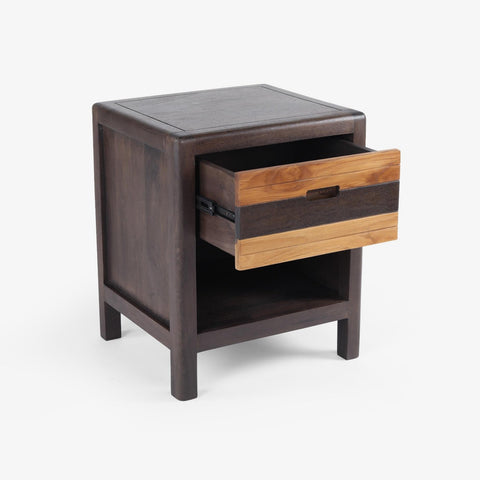 Raas Wooden Bedside Table