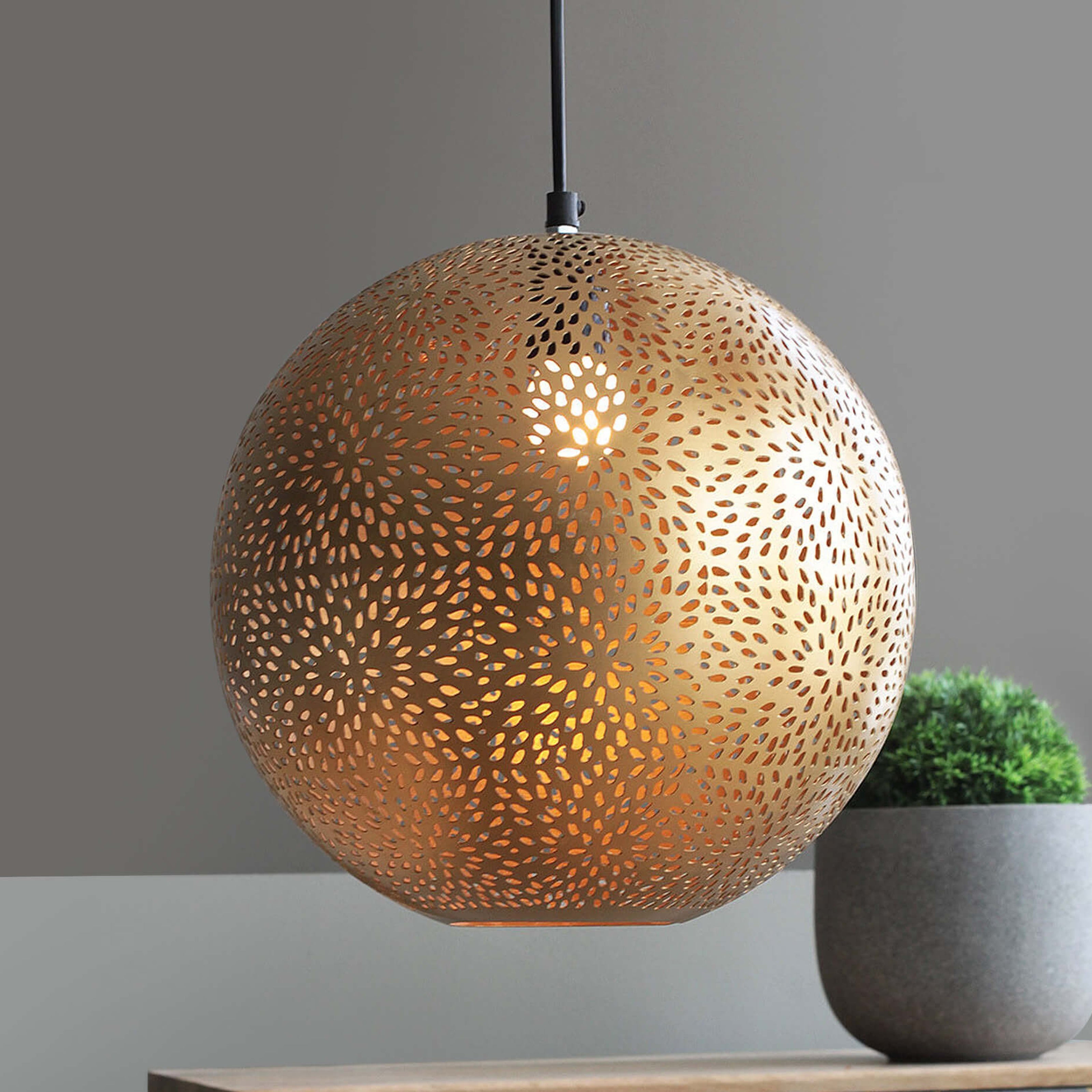 Cupula Hanging Lamp - Orange Tree Home Pvt. Ltd.
