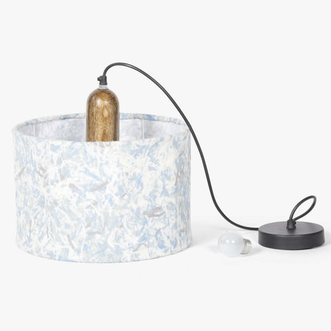 Flake Hanging Lamp Blue - Orange Tree Home Pvt. Ltd.