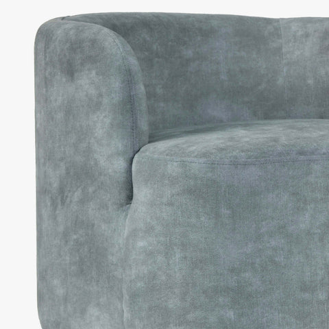 Katashi Lounge Chair Textured Pastel Green