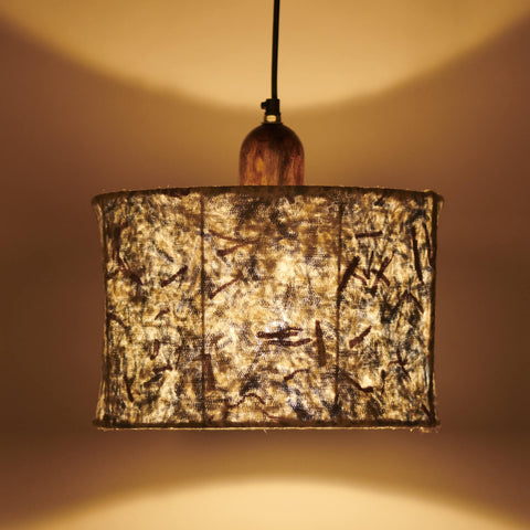 Flake Hanging Lamp Blue - Orange Tree Home Pvt. Ltd.