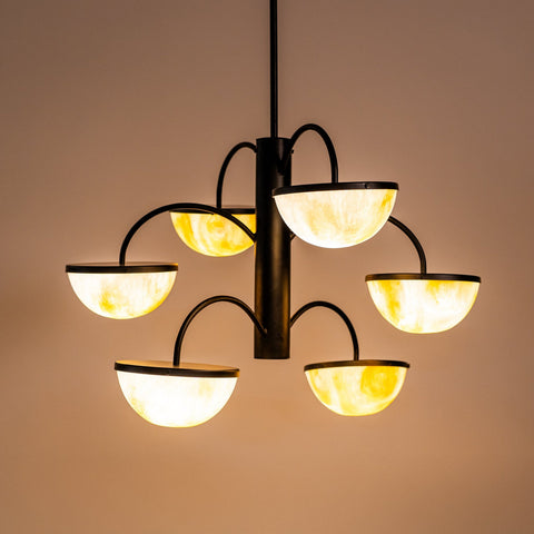 Crater Chandelier