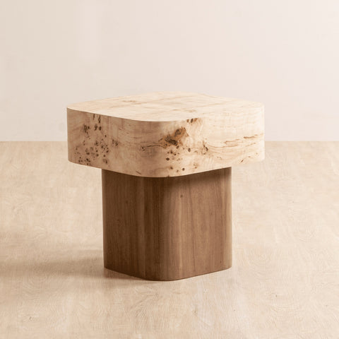 Nouve Wooden Side Table